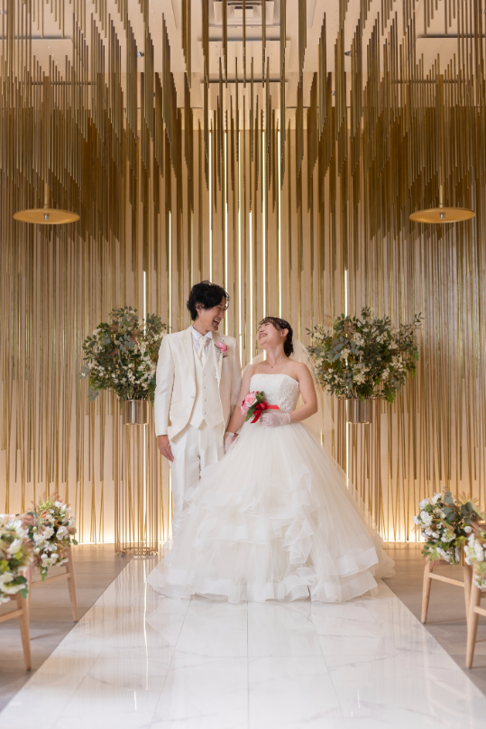 光と影のマリアージュ★ホワイトウェディング